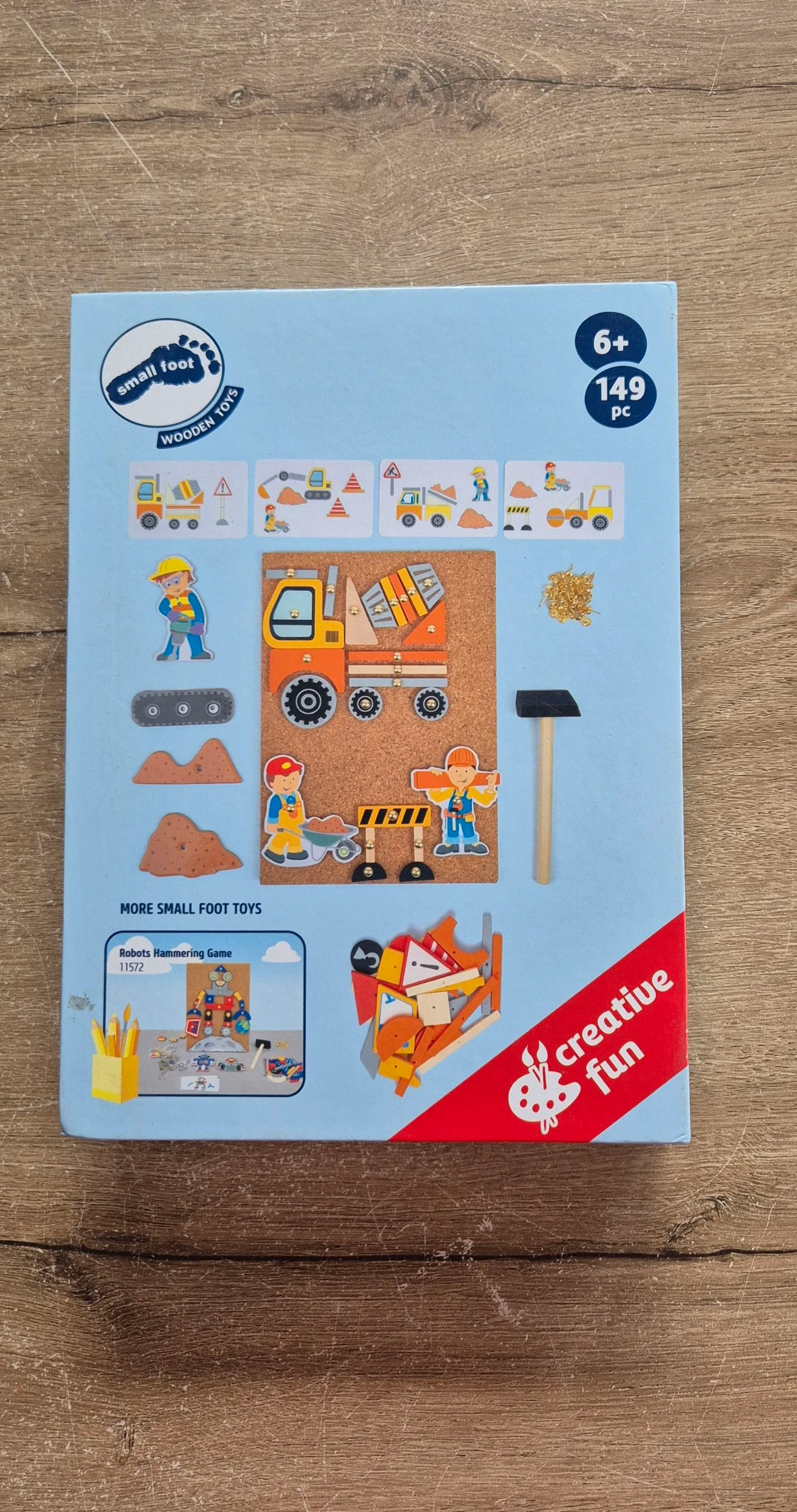 Juego de martillo con clavos: Obras – photo 4